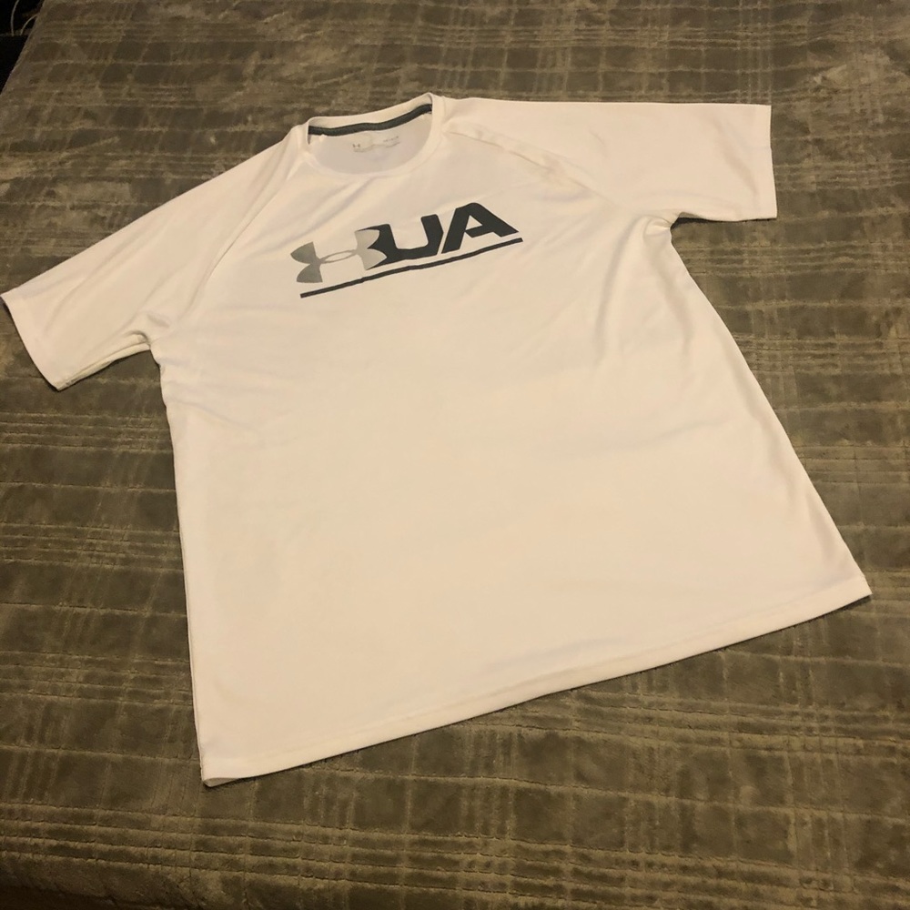 White Under Armour Active Tee Shirt